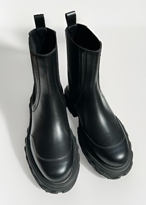Off-White Virgil Abloh Tractor Motor Boots schwarz Gr. 40 wie neu UVP 995