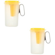  2 PCS Water Container with Tap Tea Kettle Ice Brewing Pitcher Jug