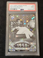 2011 Topps American Pie Motown Records Founded 1950s Spotlight Foil /76 PSA 9