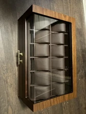 Kamier Watch Box Case Organizer Display for Men Wooden Watch Box