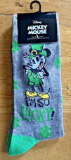 (Lot of 3) Pair Disney St. Patrick’s Day Socks 6-12 NWT