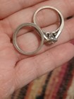 Vintage Designer JD SCHLANG Diamond Wedding Ring Set*cleaning out* — photo 8