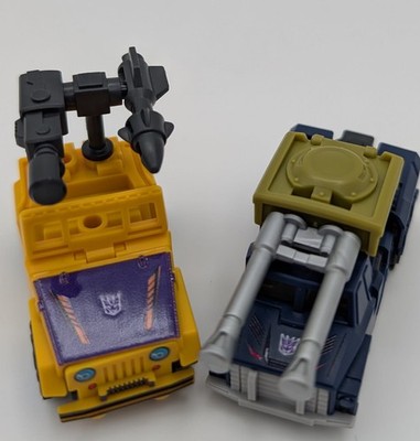 COMBO Blokees Transformers Defender 5 Bruticus Onslaught & Swindle Veh 2-Pack!