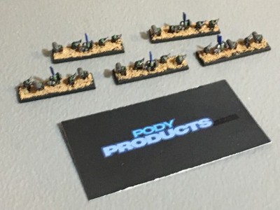 A36149 WARHAMMER EPIC 40K SPACE ORKS BOYZ 5 STANDS PAINT BASE GW GAMES WORKSHOP