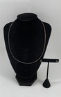925 Sterling Silver Smoky Quartz Jewelry w/ Earrings, Necklace 10.26g — photo 1