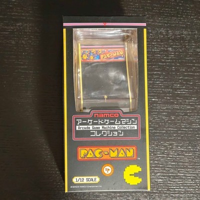Pac-Man Namco 1/12 Scale Model Arcade Game Machine Collection Acessory NEW 