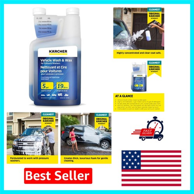 #ad Professional Pressure Washer Car Wash Soap 32 Fl Oz Cleans Multiple Surfaces $18.99
