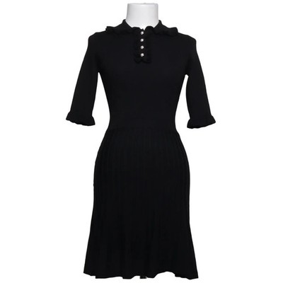 Holly & Whyte by Lindex, Kleid, Größe: XS, Schwarz, Lyocell/Polyester #E0f