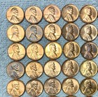 Old U.S. coins lot of 100 Lincoln Wheat Cents, 1950'S - High Grade - FV - UN Co. — photo 2