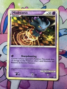 Misdreavus - 54/95 - Common /LP English Pokemon Unleashed