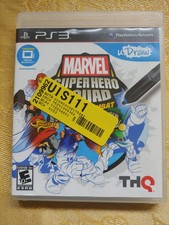 PS3 Marvel Super Hero Squad: U Draw- Comic Combat-Tested. CIB-manual included