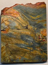 Gary Green Jasper (old), 2 lbs. + Large Blocky Lapidary Gem Cabbing Carving Slab