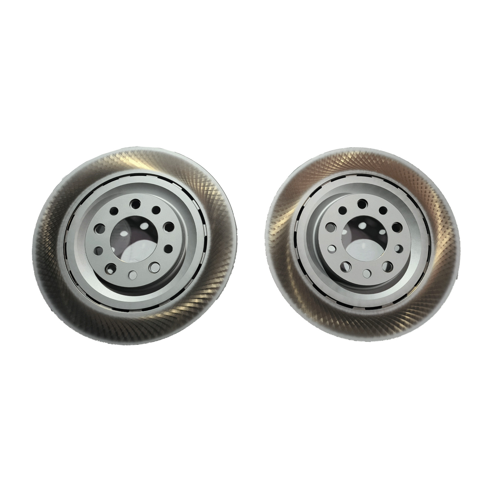 2× left and right rear brake rotor kit 3Y0615601A for 2011-2010 Bentley Mulsanne