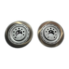 2× left and right rear brake rotor kit 3Y0615601A for 2011-2010 Bentley Mulsanne