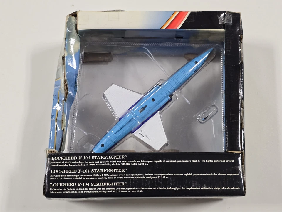 Matchbox Lt. Colonel Fitzhugh "Fitz" Fulton Lockheed F-104 Starfighter - Изображение 2 из 4