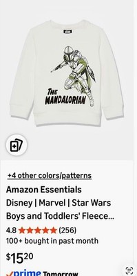 Marvel Star Wars Sweater Kid Medium 8years Color White
