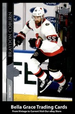 2020-21 Upper Deck Braydon Coburn #597 Ottawa Senators NHL Hockey
