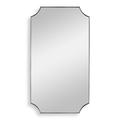 Lennox - 40.13 Inch Scalloped Corner Mirror Uttermost 09710