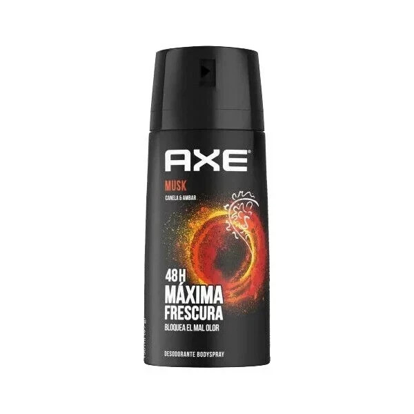 6 Pack Axe Deodorant Body Spray Assorted Scents 150ml (5.07 oz) Available Scents