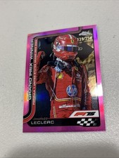2025 Topps Chrome F1 Charles Leclerc Pink Refractor #/250