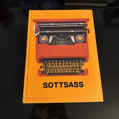 Ettore Sottsass by Phaidon Italian Designer and Architect Hardcover VG