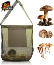 Pilz Sammeltasche Netz Faltbar verstellbar für Pilzsammler, luftdurchlässig, was