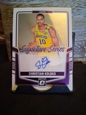 🚨🚨2025 donruss optic basketball Christian Koloko #SS-KOL🚨🚨