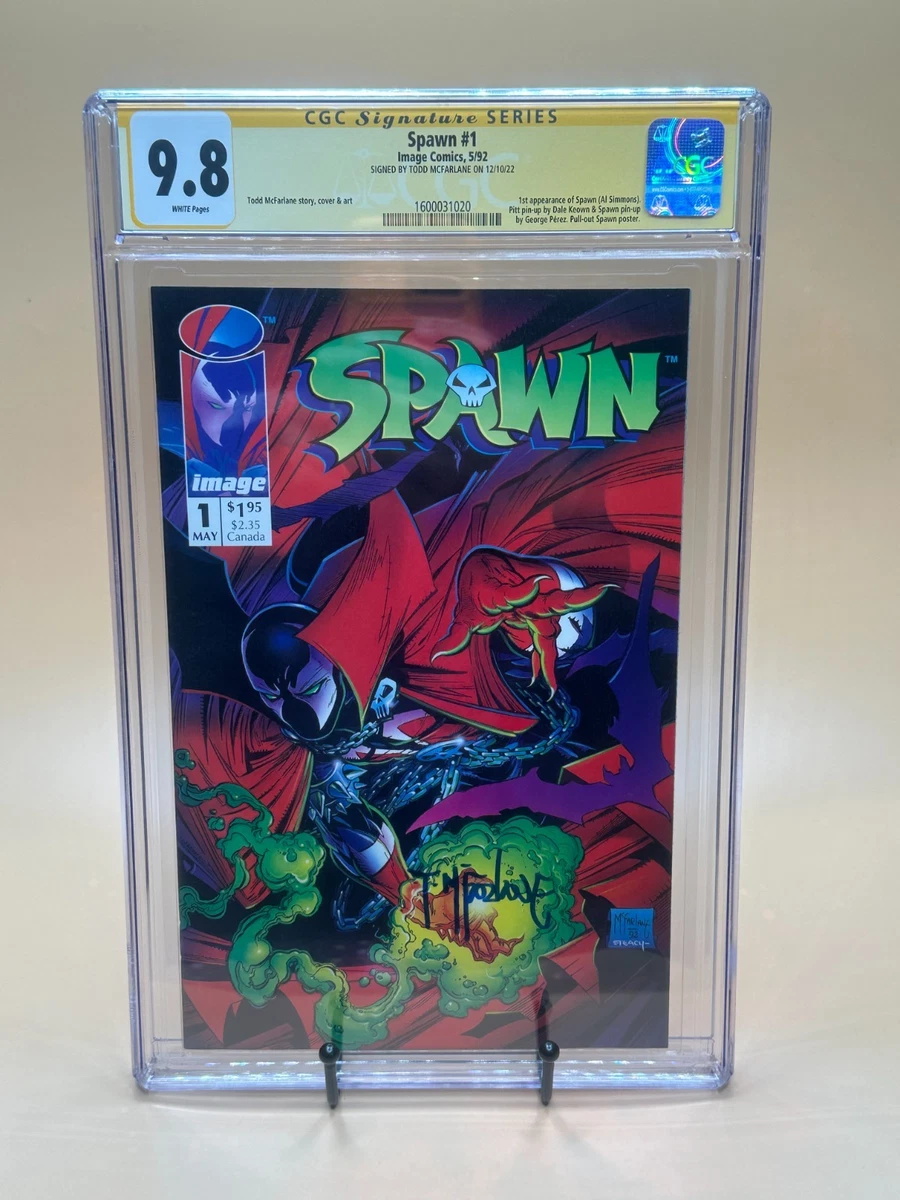 Spawn Certified Guaranty Company (CGC) 9.8 Near Mint/Mint Comics