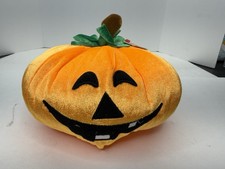 Vintage Ty Classics Plush Carvington The Pumpkin Jack-o-Lantern 2005