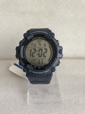 Image of Casio Blue Digital World Time Illuminator Resin Strap Watch AE-1500WH-2AVEF