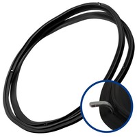 TüRdichtung Passend Wie Electrolux 14004354302/8 Rundum 4Haken FüR Backofen