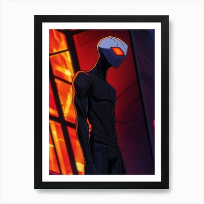 Adamantium 7 Kunstdruck gerahmt Wandgerahmt Wandbild Poster Leinwanddruck Bild