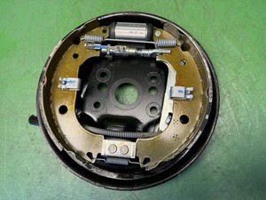 FIAT DOBLO Mk2 Left Rear Back plate Brake assembly 1.3 Multijet 15-19 230mm Drum