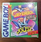 Arcade Classic 4: Defender and Joust Nintendo Game Boy | GB Complete in Box CIB