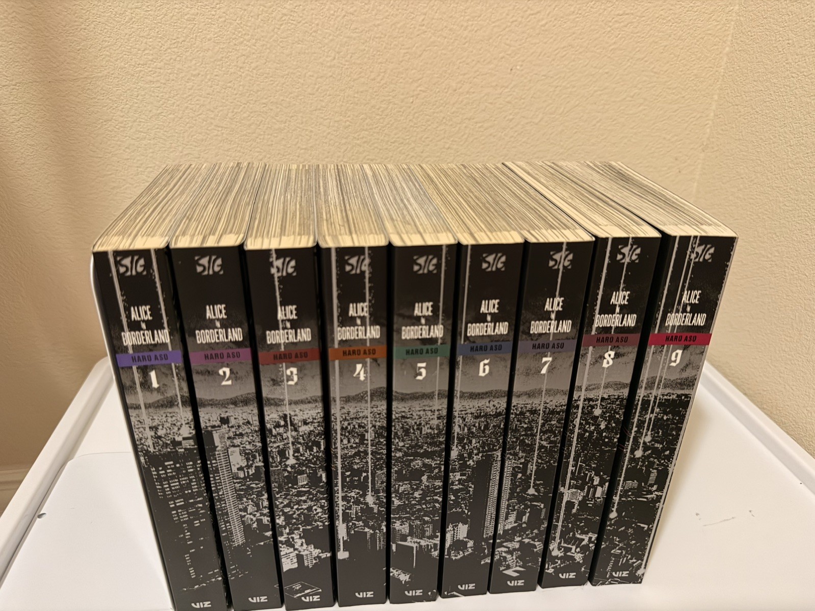 Alice In Borderland Manga Complete Series Volumes 1-9 Set English Yen Press