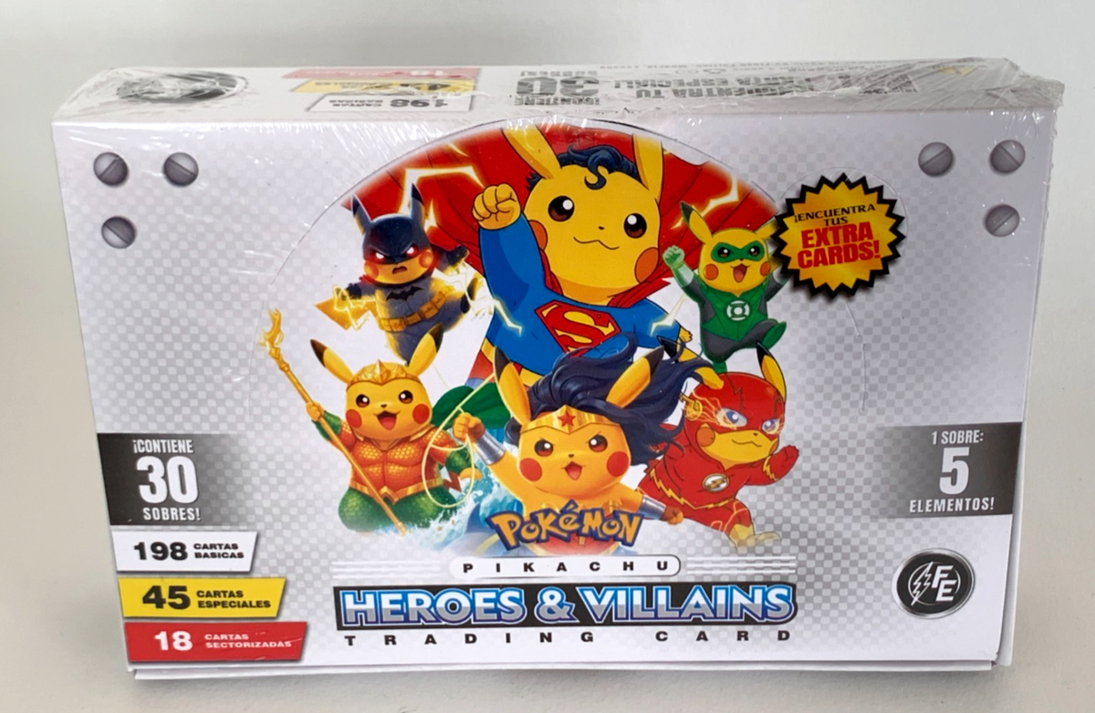 2025 BOX POKEMON PIKACHU COSPLAY 2 Heroes & Villains FE Trading