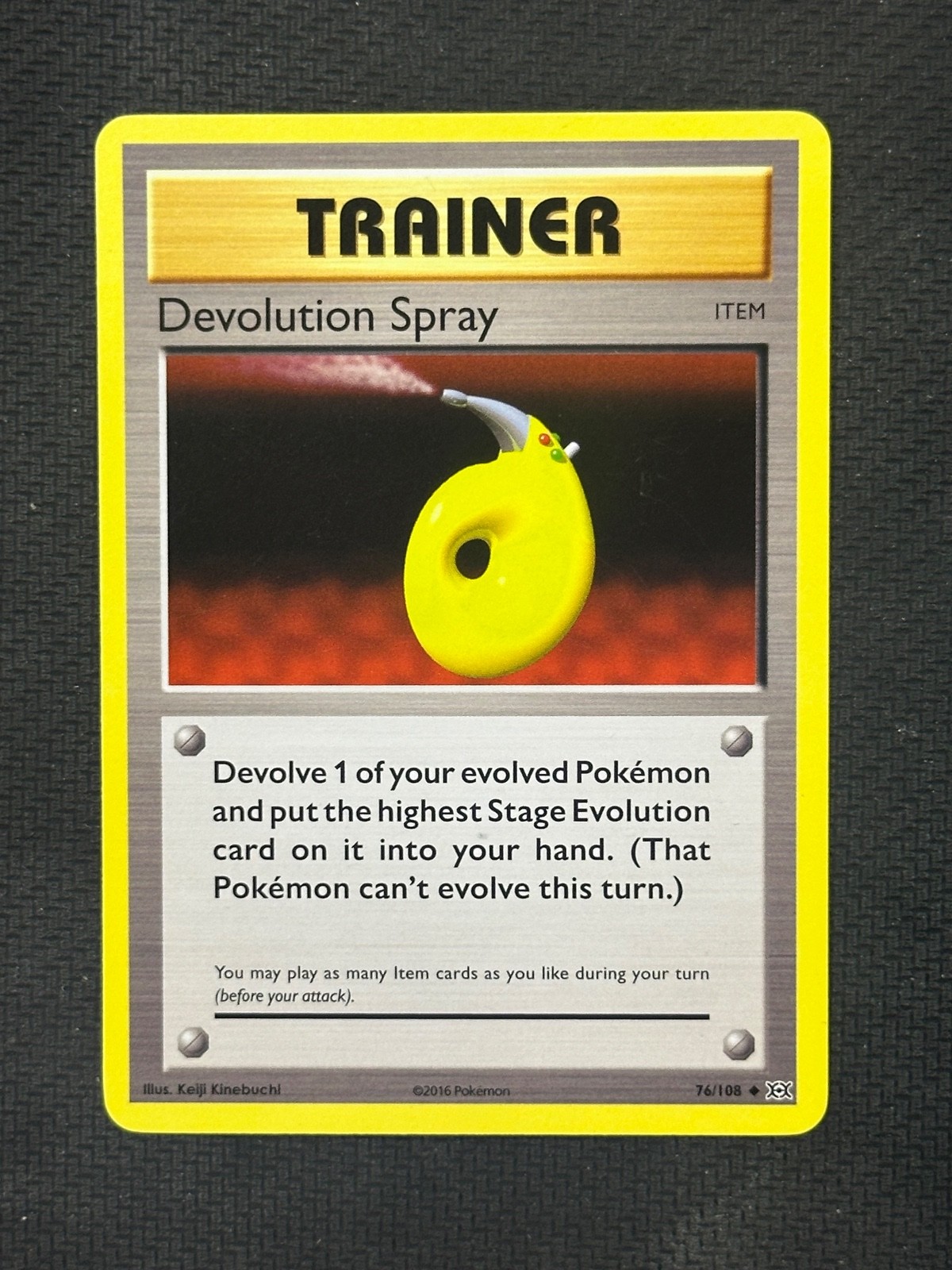 Devolution Spray Uncommon XY - Evolutions 76/108 NM