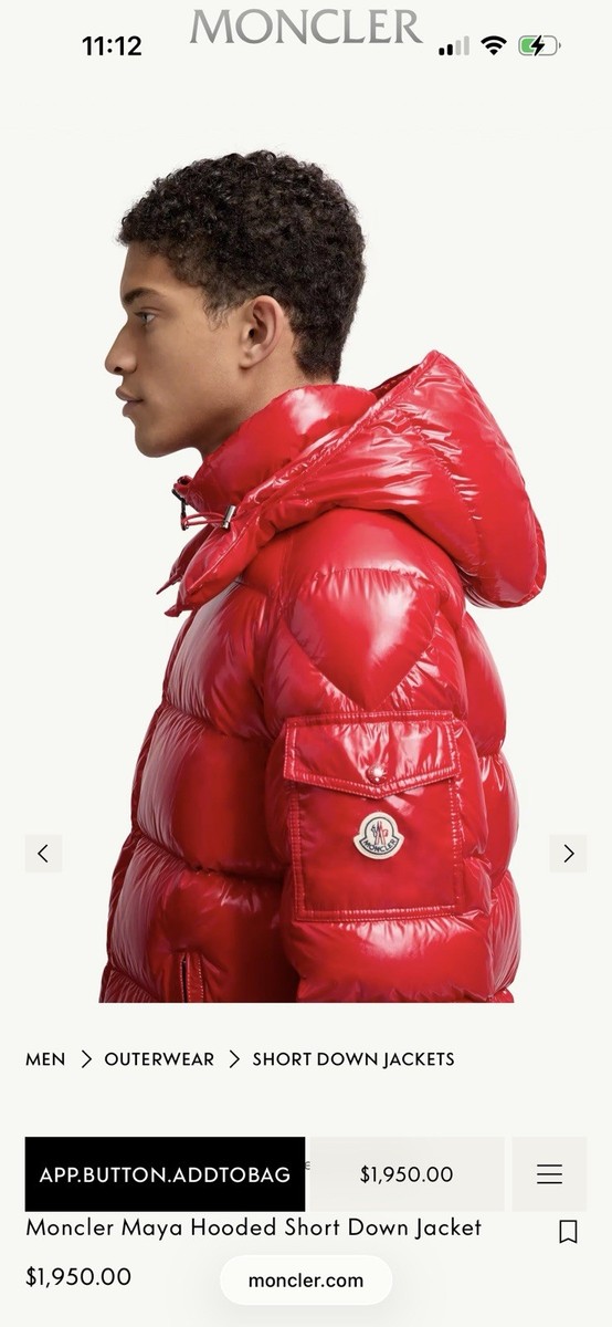 Moncler Maya Jacket Hooded | eBay