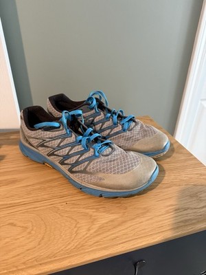 Merrell Mens Bare Access J03937 Blue Hiking Shoes Sneakers Size 12