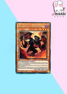 Yu-Gi-Oh! - Karte Graff, Grimmetatze des Brennenden Abgrunds DUEA-DE083 Deutsch