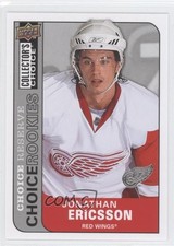2008 Upper Deck Collector's Choice Rookies Reserve Silver Jonathan Ericsson 0a1