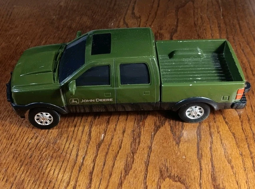 John Deere Verde ERTL 1/32 Concesionario Club Cab Pickup Camión QuadCab Granja Vehículo de Juguete Foto 4 de 4