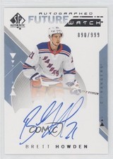 2018-19 SP Authentic Auto Future Watch 890/999 Brett Howden #202 Auto 5w7