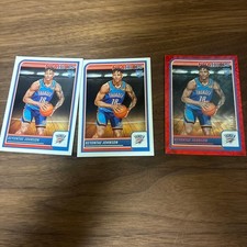 Keyontae Johnson NBA RC Chrome holo Oklahoma City Thunder rookie card 15Siri