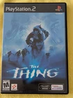 The Thing (Sony PlayStation 2 PS2, 2002) CIB Complete w/Registration Reg Card