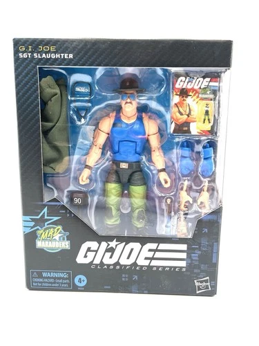 Hasbro G.IJoe Classified Series Sgt. Slaughter The Mad Marauders Boxed 6 Inch