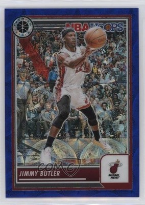 2023-24 Panini NBA Hoops Premium Stock Blue Prizm 15/25 Jimmy Butler #169 6o3