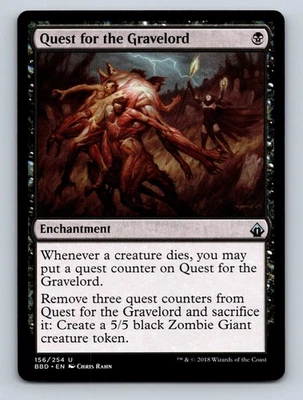 MTG Magic The Gathering Quest for the Gravelord Battlebond Regular - Image 1 of 2