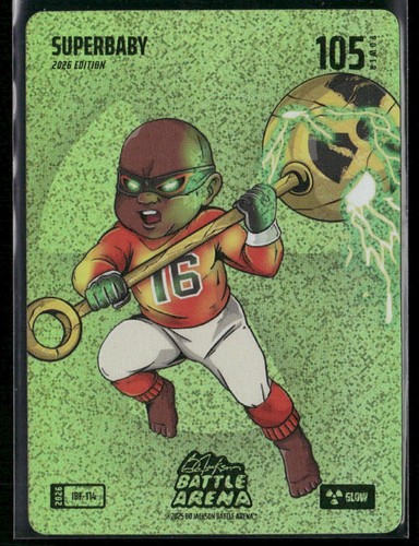 2026 Bo Jackson Battle Arena `Superbaby` Rafael Devers Glow Icon Battlefoil SSP