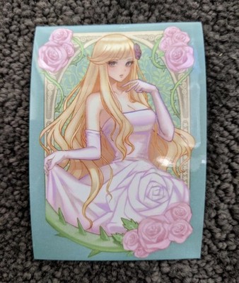 Yu-Gi-Oh! Garden Rose Maiden Sleeves Sealed 50 Sleeves Amanda LaPalme Mana Moon